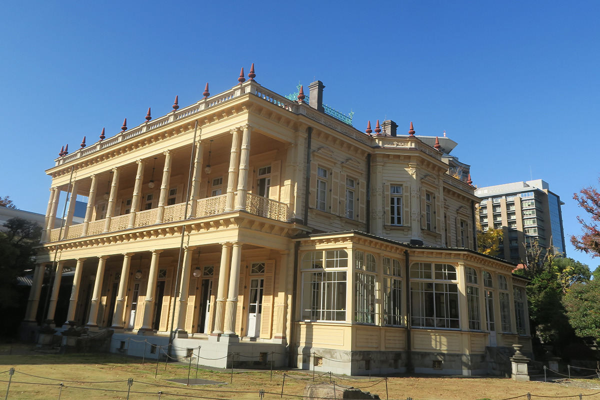 東京都《旧岩崎邸庭園》ジョサイア・コンドルと大河喜十郎が手掛けた