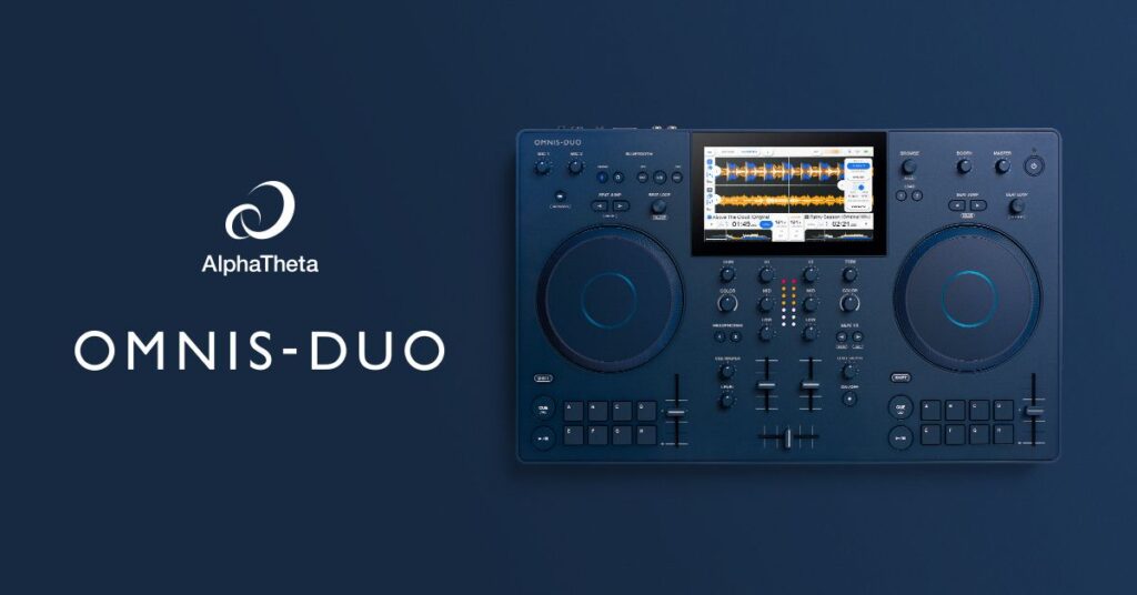 バッテリー内蔵のポータブルオールインワンDJシステム「OMNIS-DUO」が