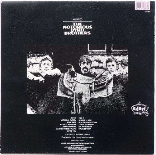 Byrds, The / The Notorious Byrd Brothers (UK Later) - DISK-MARKET