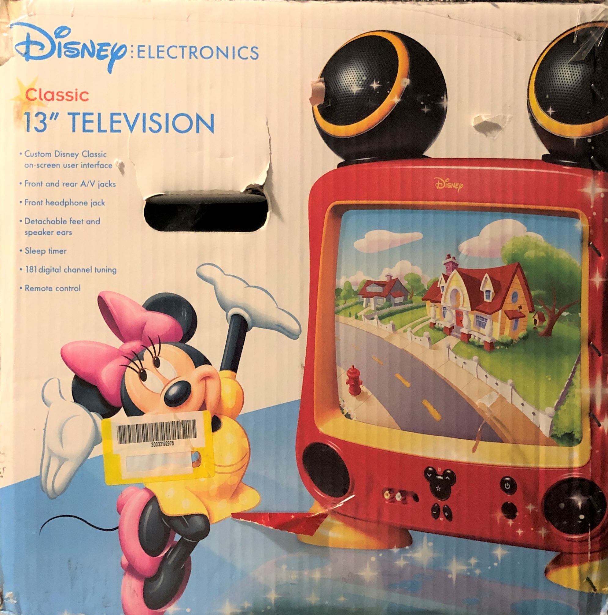 Disney 13″ Mickey Mouse Television with Remote | Disleelandia