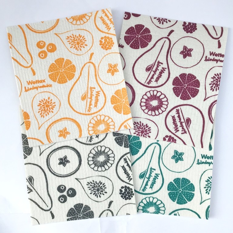 Wettex Classic 4枚入り Wettex The Original White Swedish Dishcloth