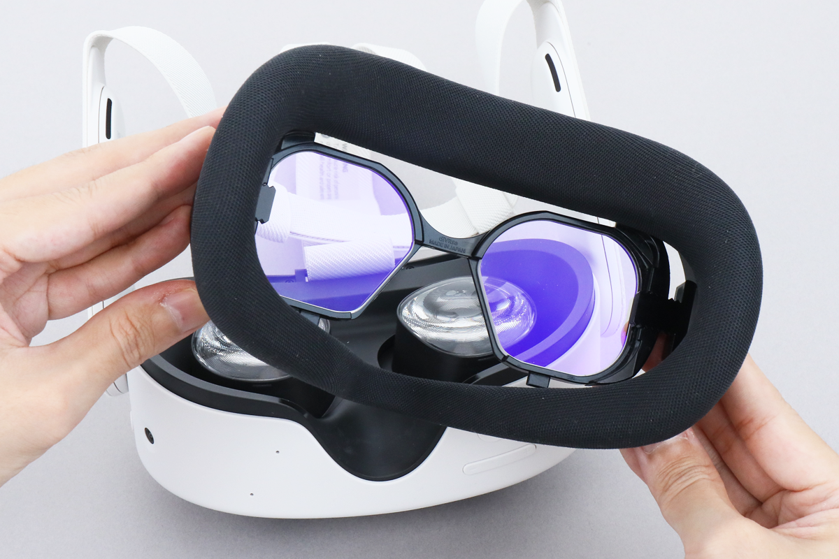 VR専用メガネ「VRsatile/ヴァーサタイル」Meta Quest 3S 対応セット