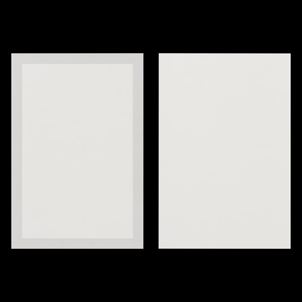 山櫻弔事カード はがき判 単カード №480 鼠枠: 慶弔用関連【オンライン