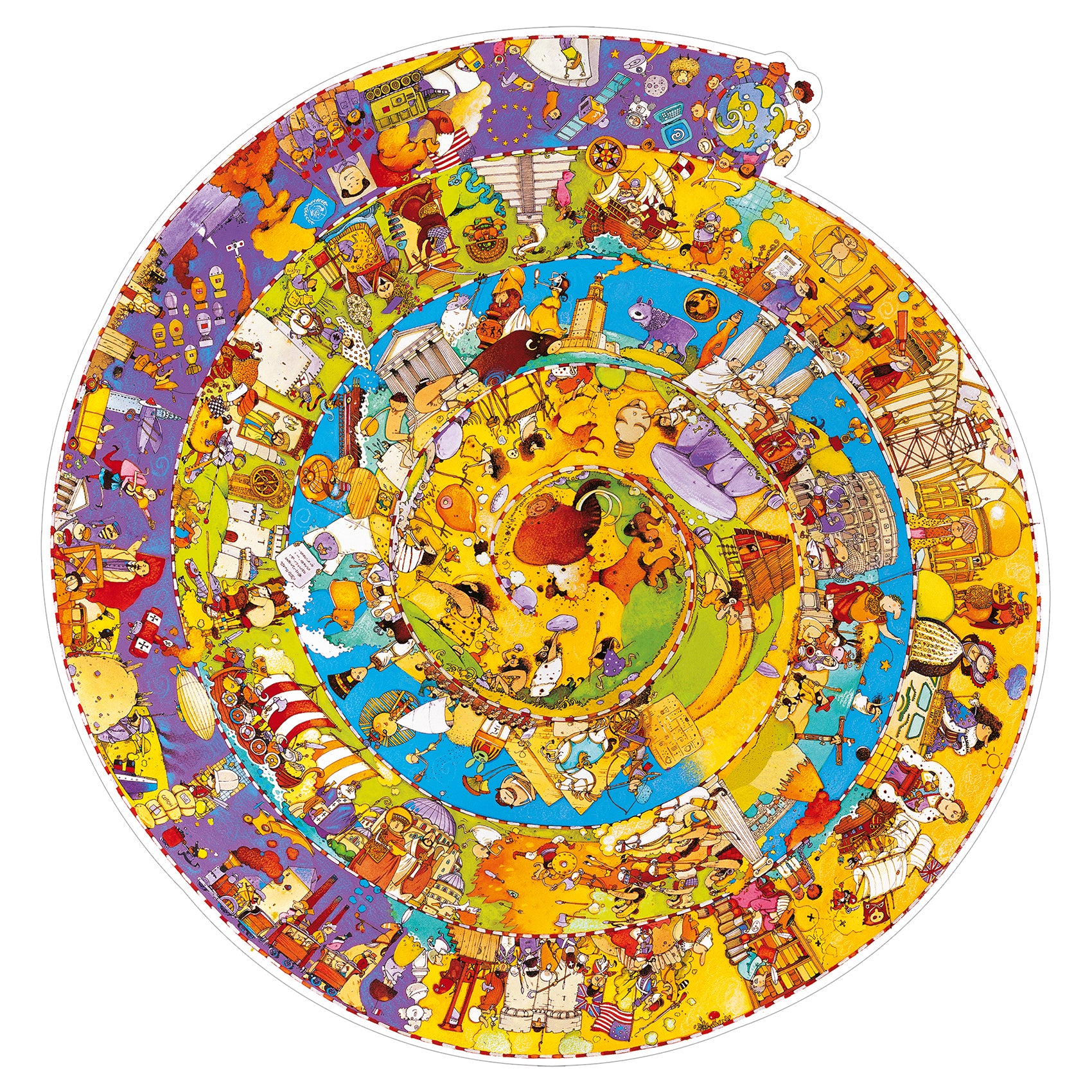 オブザベーションパズル ヒストリー | フランスの知育玩具 DJECO