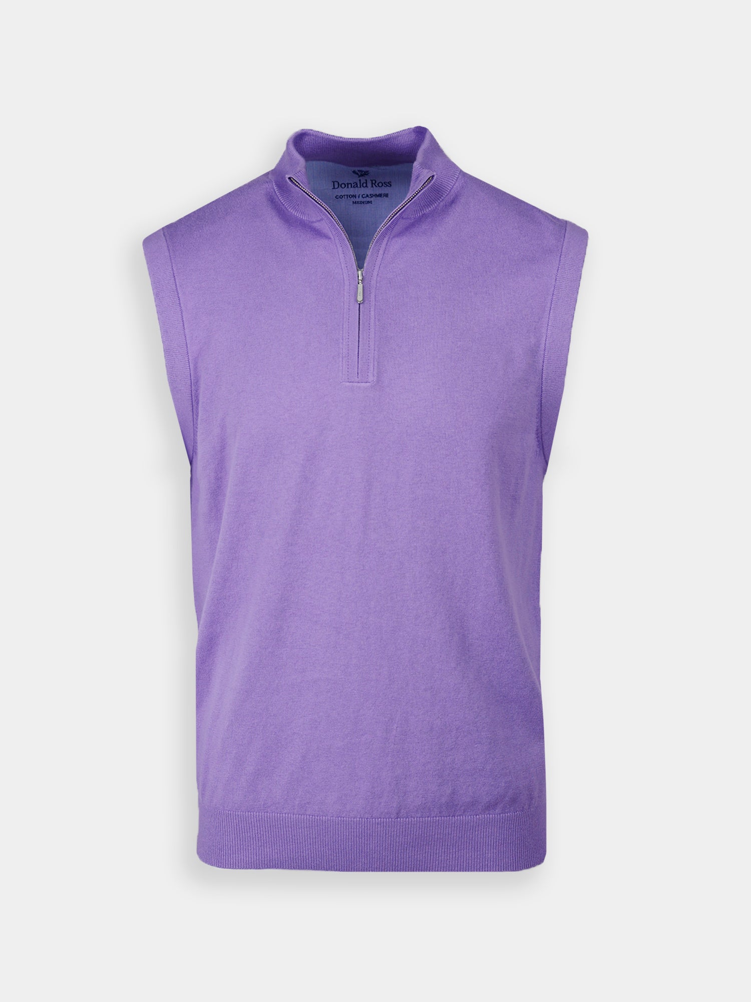 1/2 Zip Sweater Vest - Sport Fit -