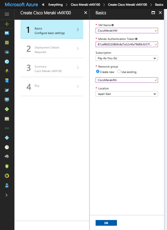 Microsoft Azure向けvMX100セットアップ ガイド - Cisco Meraki