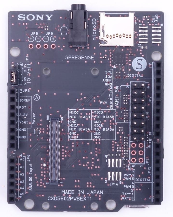 SPRESENSE拡張ボード[CXD5602PWBEXT1] — スイッチサイエンス