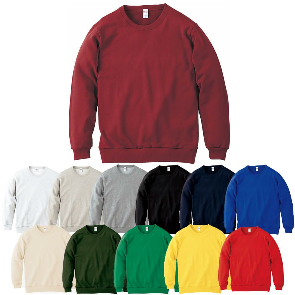 8.4オンス] クルーネック ライト スウェットトレーナー [TMS-219MLC