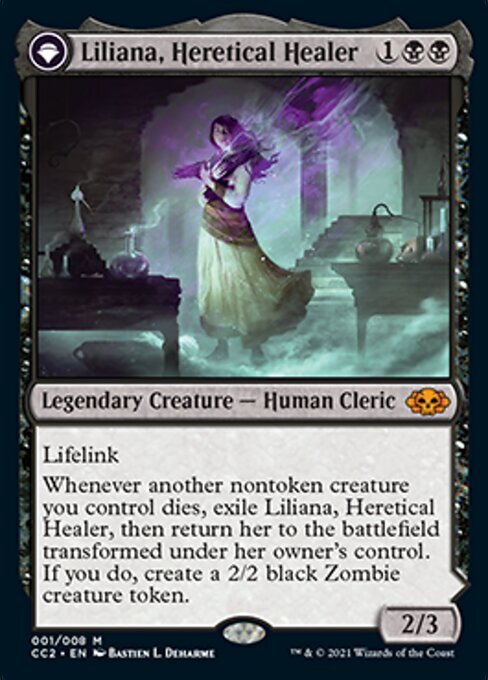 CC2)Liliana Heretical Healer(F)/異端の癒し手、リリアナ | (FOIL
