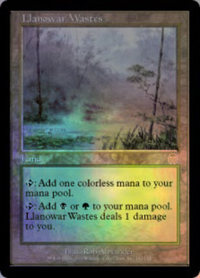 APC)Llanowar Wastes(F)/ラノワールの荒原 | (FOIL)神話レア・レア