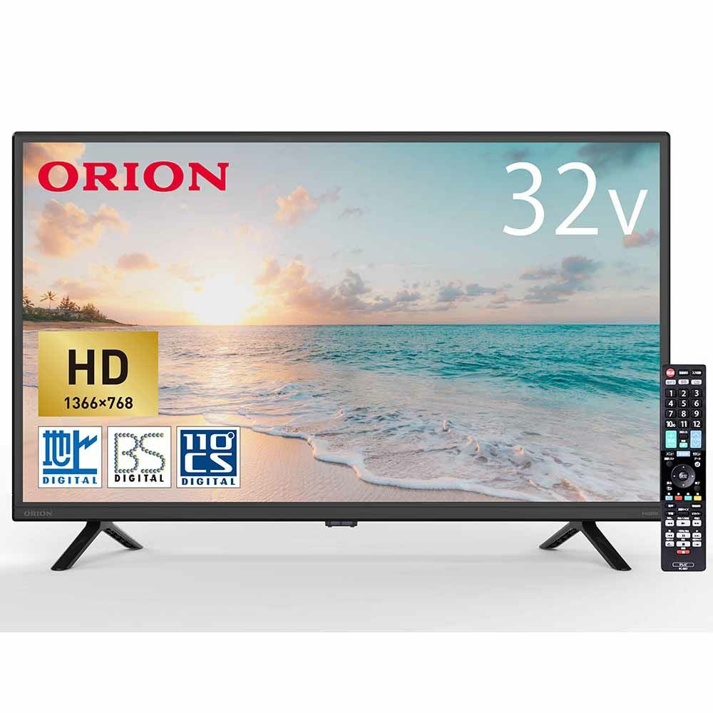 ORION(オリオン)GoogleTV搭載 チューナーレステレビ 32v型
