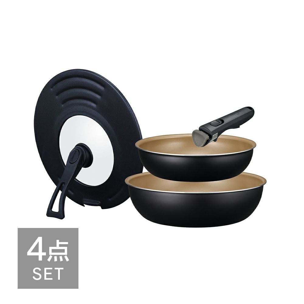 evercook fit (エバークック フィット) 【限定色】 IH対応 着脱式