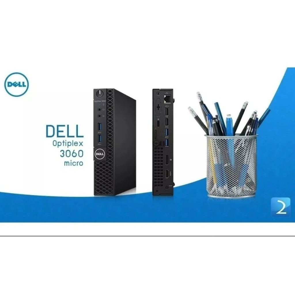 Mini Pc Dell Optiplex 3060 Core I3 8ª Ger, 8gb SSD 256gb Bivolt