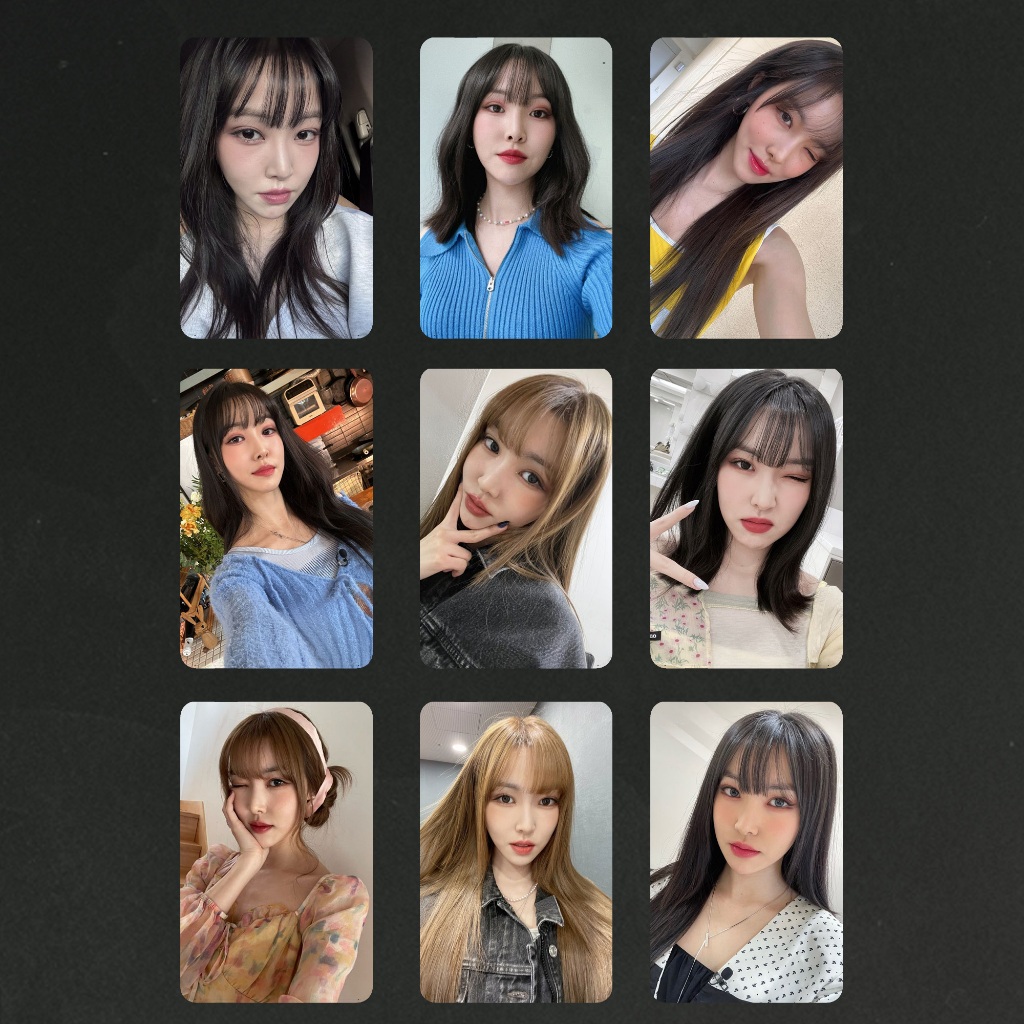 GFRIEND | Kit com Photocards Fanmade K-pop VIVIZ (Umji Yerin Eunha