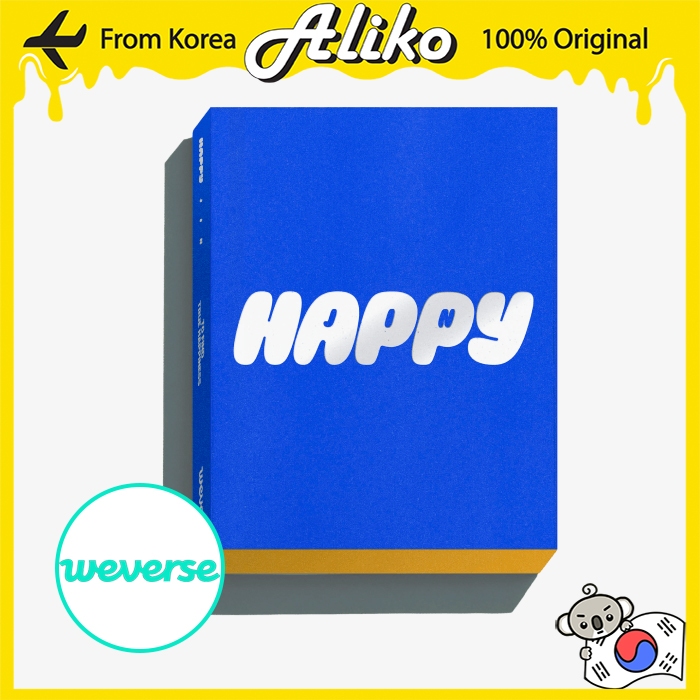 Jin (BTS) - Solo Album 'Happy' (Weverse Albums ver.) | Shopee Brasil