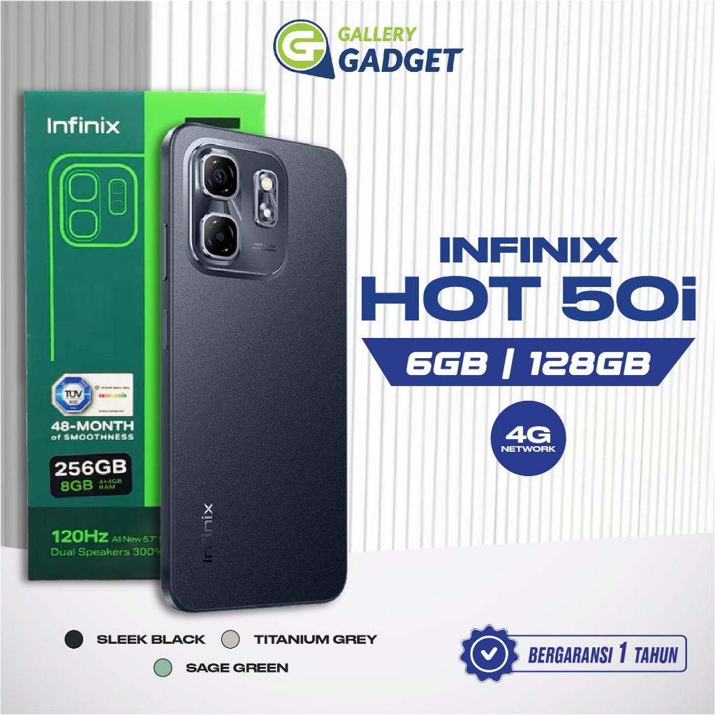 スマートフォン本体 Infinix HOT 50i 6GB+128GB Infinix HOT 50i