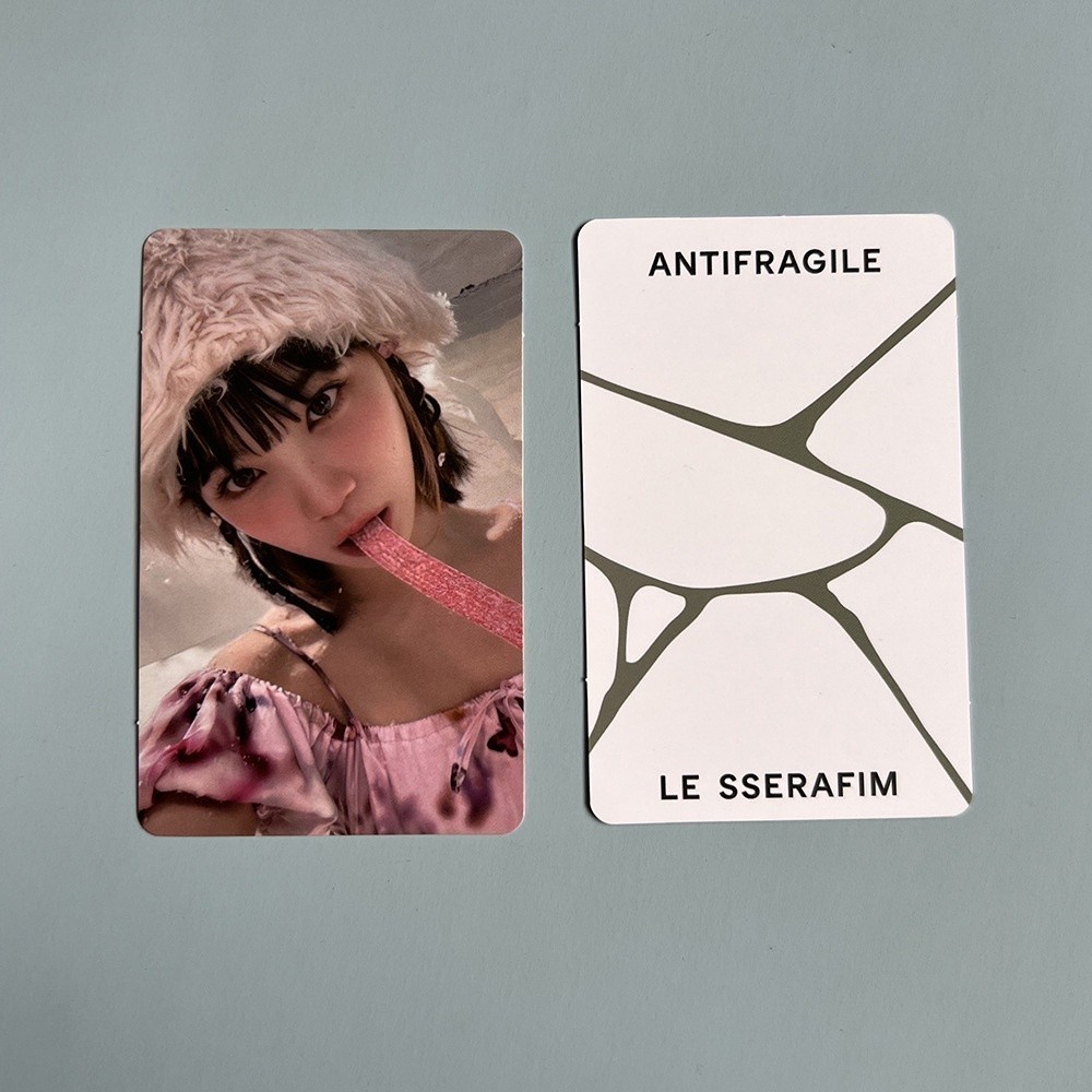 5pcs/set Kpop LE SSERAFIM Album ANTIFRAGILE Photocard for FROZEN