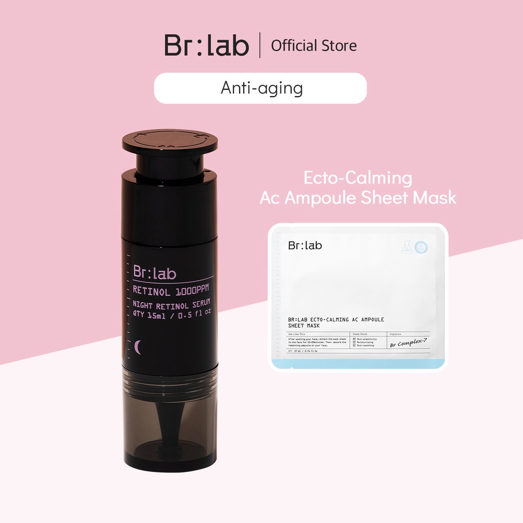BR:LAB NIGHT SERUM WITH 0.1% RETINOL | Shopee Singapore