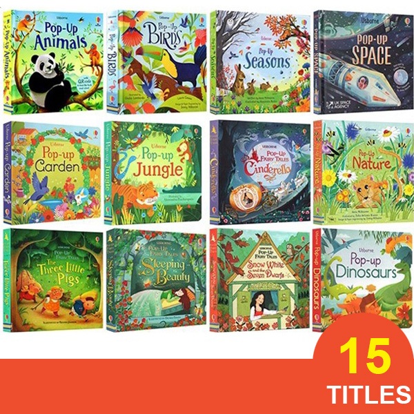 SG Stock] Usborne Pop Up Books (15 Titles) | Shopee Singapore