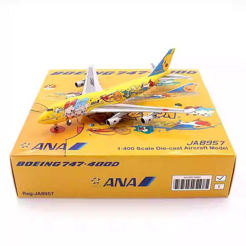 Geministar 1/400 全日空B747-400 JA8957 彩繪機金屬飛機模型| 蝦皮購物
