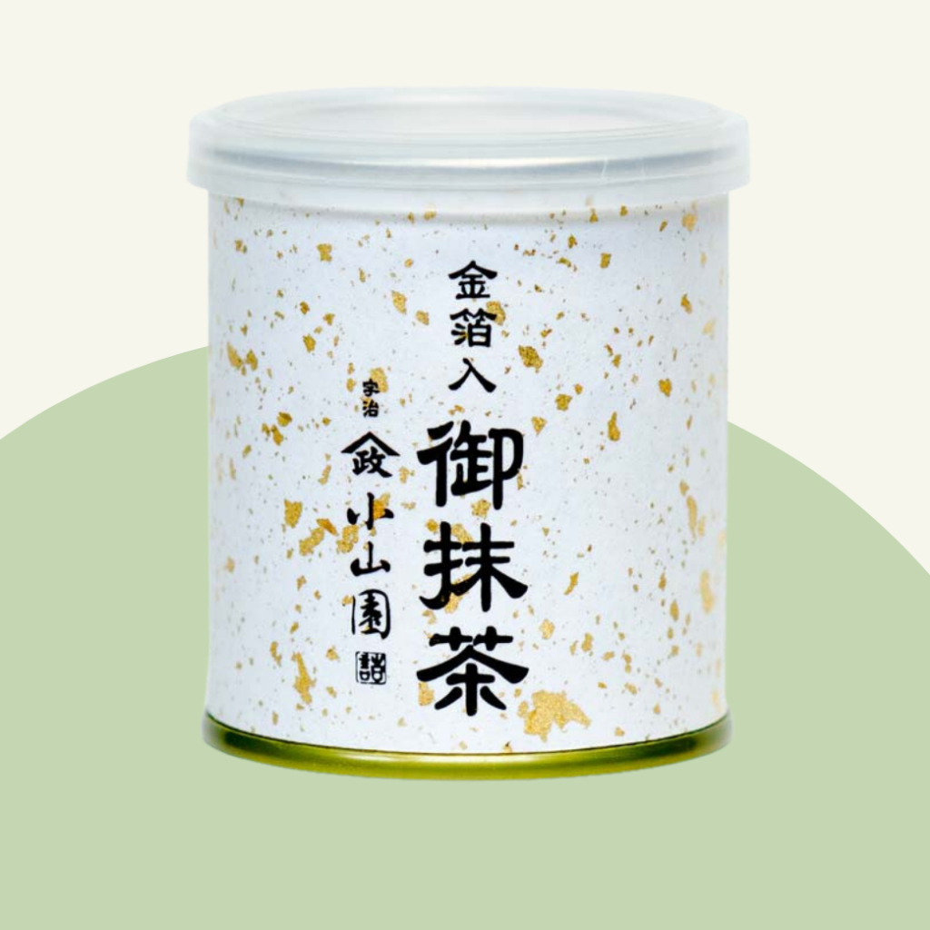 預購山政小山園抹茶大福茶天王山濃茶抹茶粉代購30g 缶宇治抹茶茶道小山