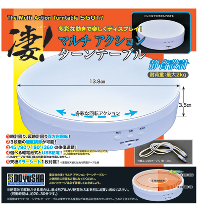 凄！マルチアクションターンテーブル – 名城・伝統美 プラモデル