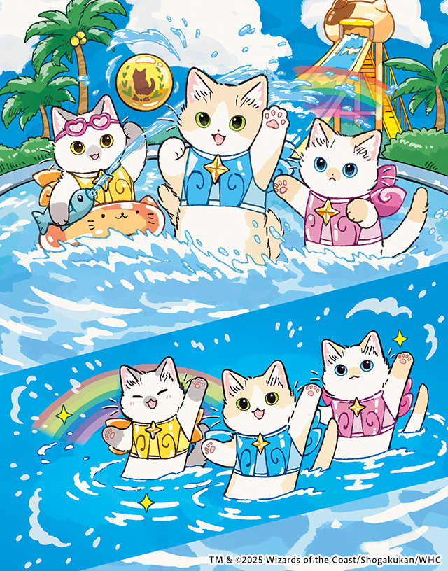 角折れ有】アーテルゴルギーニ 神アート 4枚 決闘は猫である 神アート