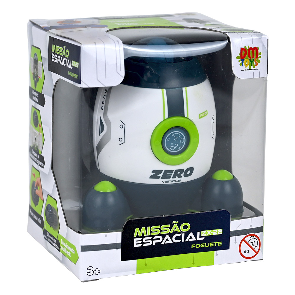 Missão Espacial ZX22 Foguete – DM Toys