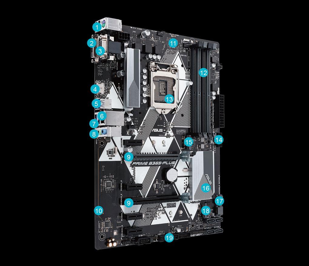 PRIME B365-PLUS｜Motherboards｜ASUS United Kingdom