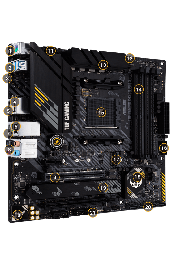 TUF GAMING B450M-PRO S｜Motherboards｜ASUS USA