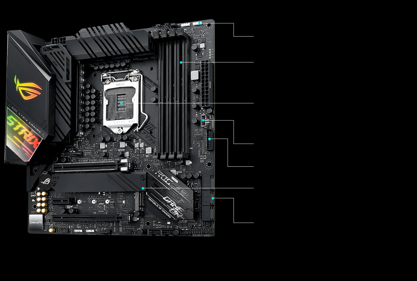 ROG STRIX Z490-G GAMING (WI-FI) | マザーボード | ROG Japan