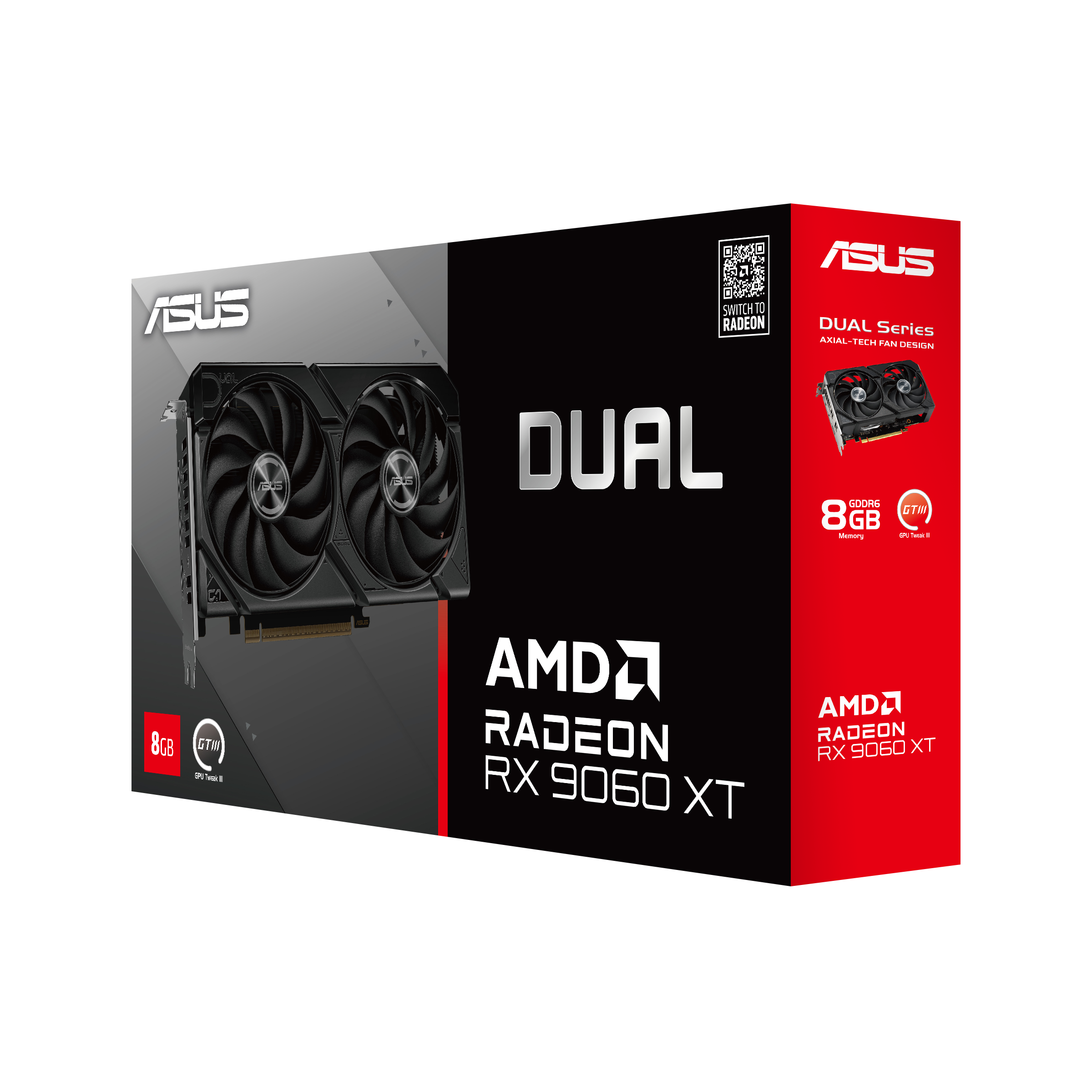 ASUS Dual Radeon™ RX9060XT 8G GDDR6