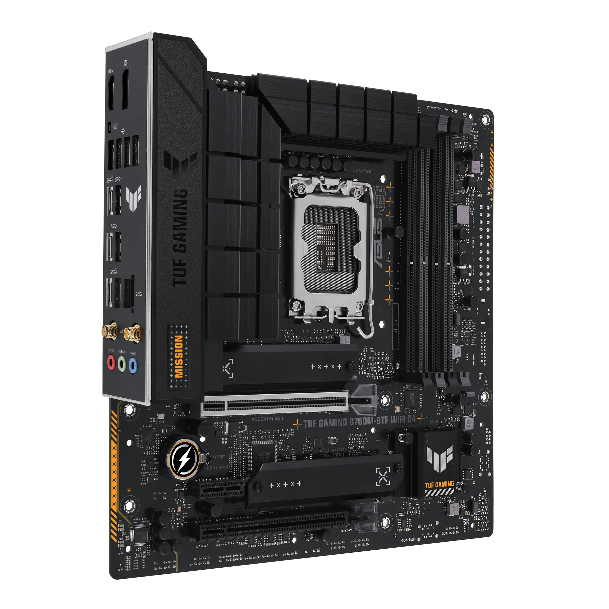TUF GAMING B760M-BTF WIFI D4｜Motherboards｜ASUS Global