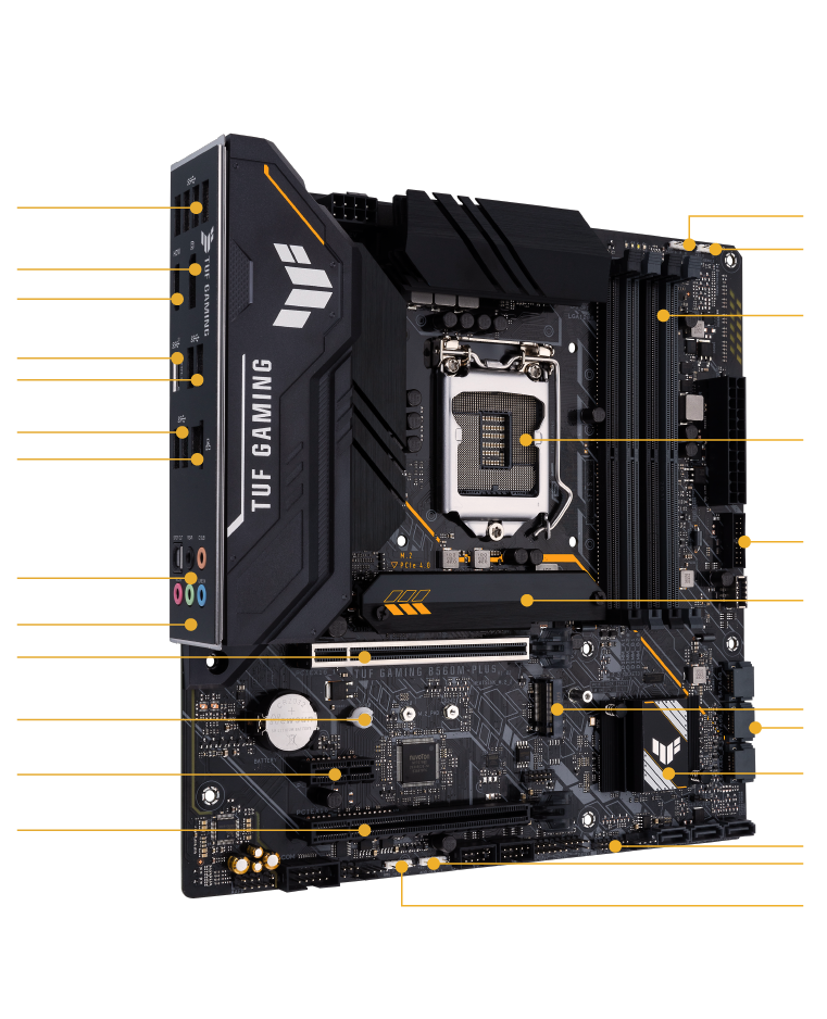TUF GAMING B560M-PLUS｜マザーボード｜ASUS 日本