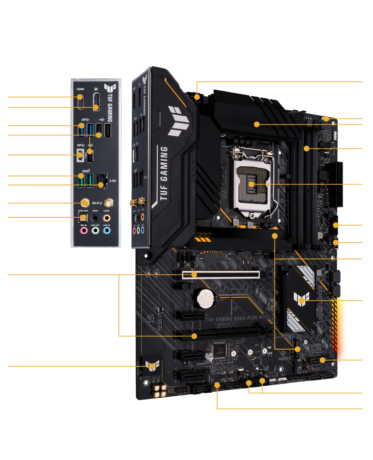TUF GAMING B560-PLUS WIFI｜Motherboards｜ASUS Global