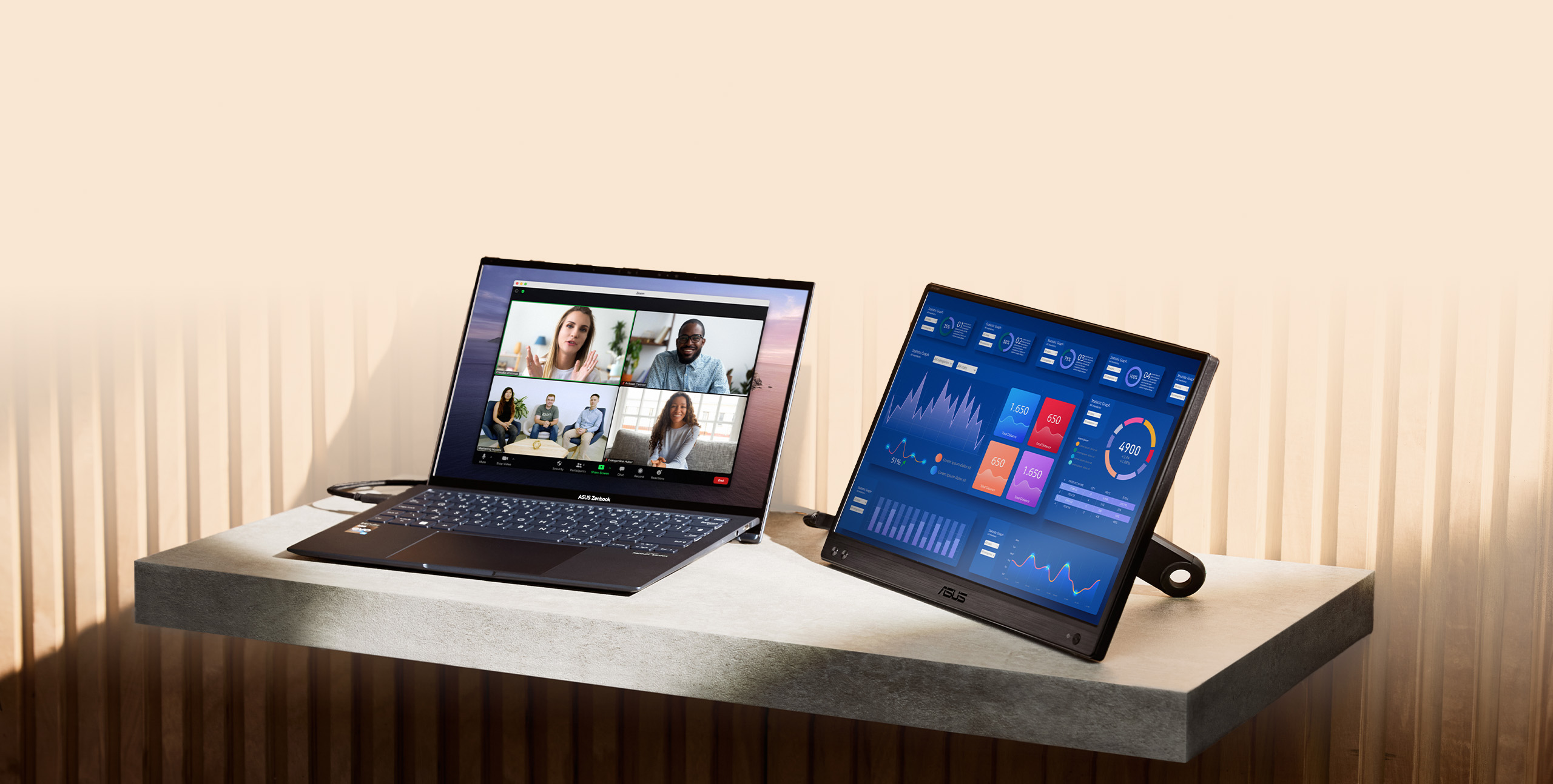 ZenScreen MB166CR｜Monitors｜ASUS Global