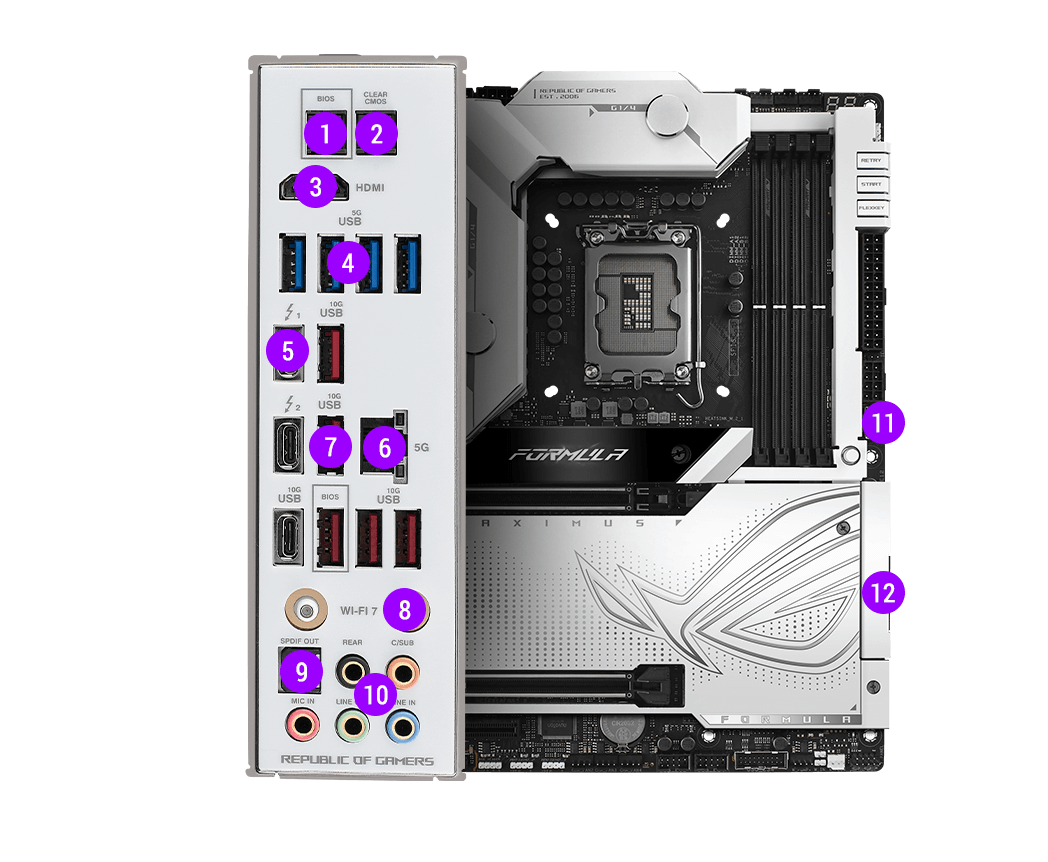 ROG MAXIMUS Z790 FORMULA | ROG Maximus | Gaming Motherboards｜ROG