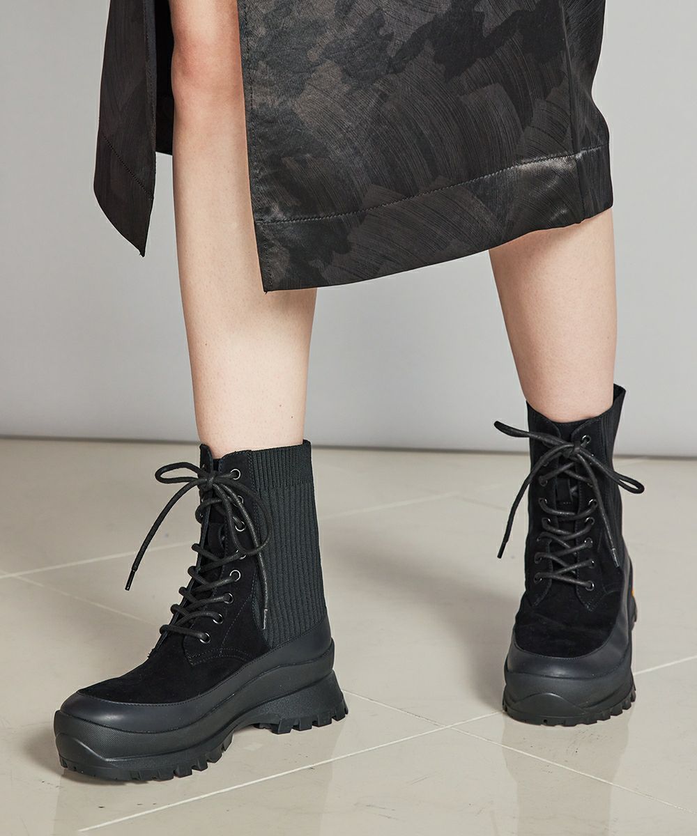 DSC / レースアップスニーカーブーツ GOODS Night STORE | ダブル