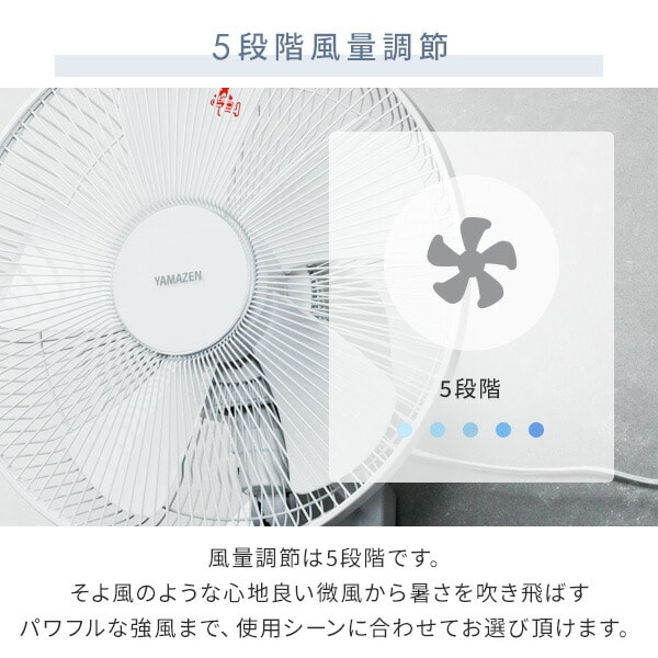 dショッピング |扇風機 壁掛け扇風機 DCモーター 30cm 上下左右自動首