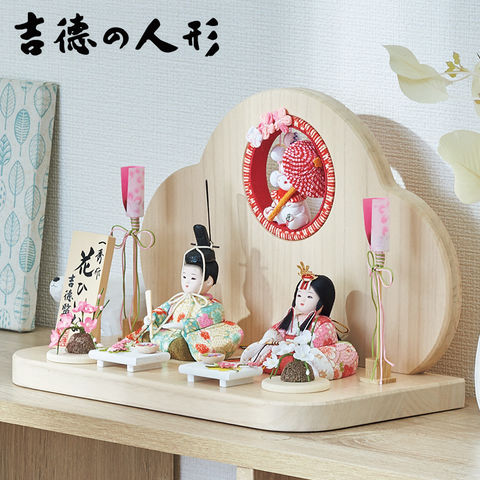 ひらりさん】雛人形4種 お雛様 民藝 ひらりさん】雛人形4種 お雛様 民