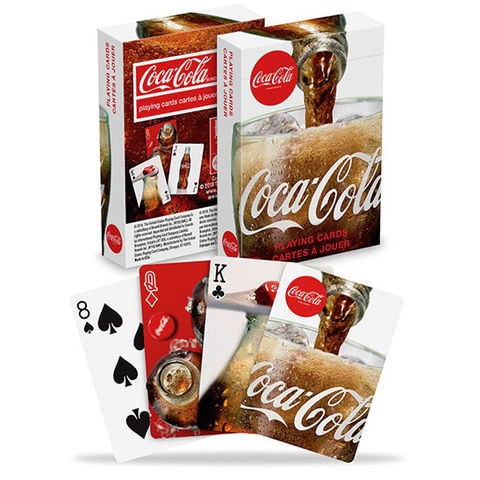 dショッピング |トランプカード バイスクル コカ・コーラ ボトル