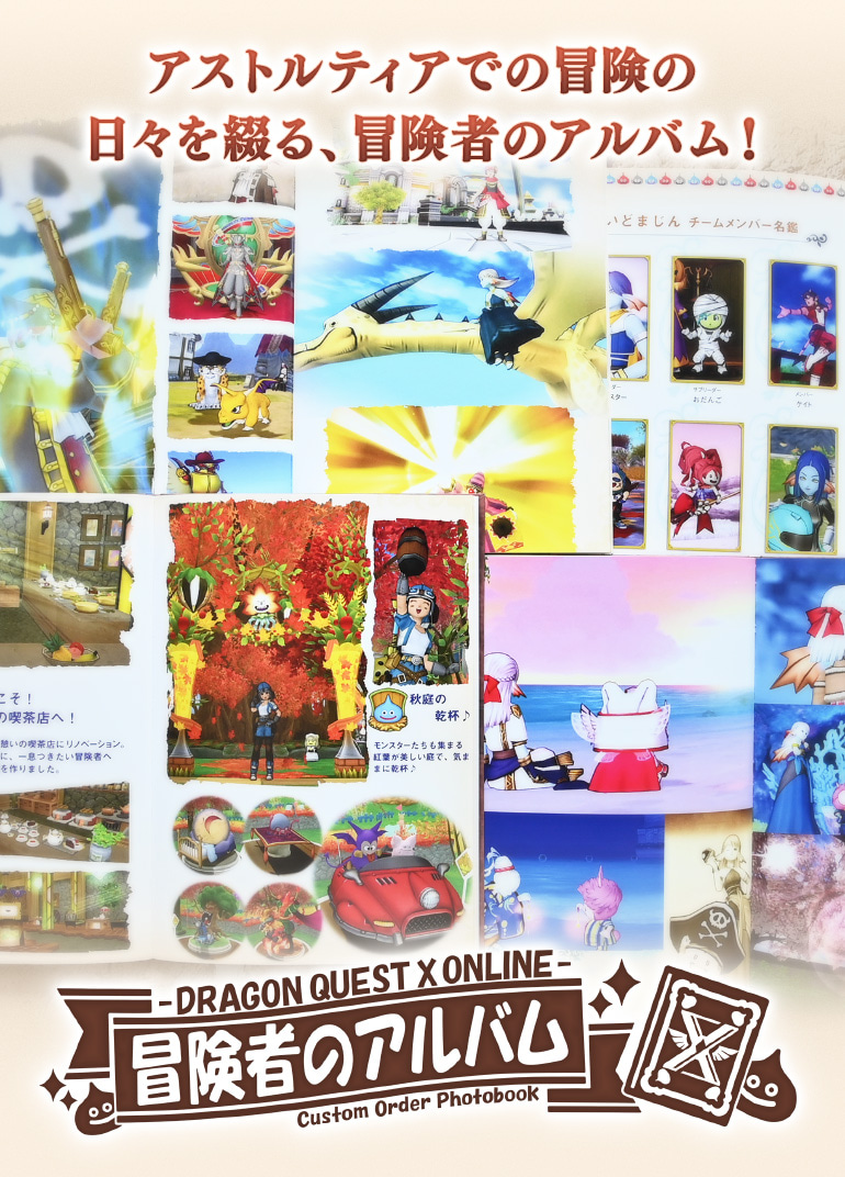 ドラゴンクエストX オンライン 冒険者のアルバム カスタムオーダー