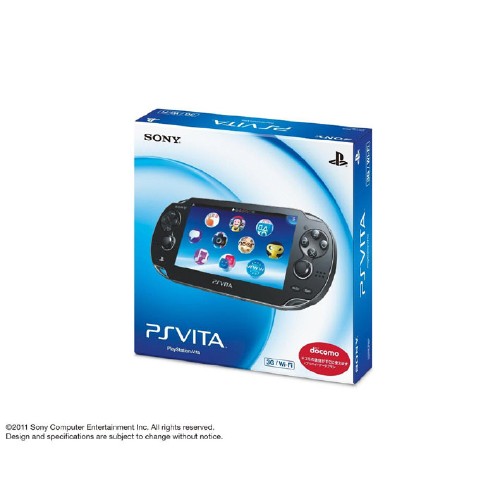 PlayStation Vita 3G/Wi-Fiモデル PCH-1100AB01 クリスタル・ブラック
