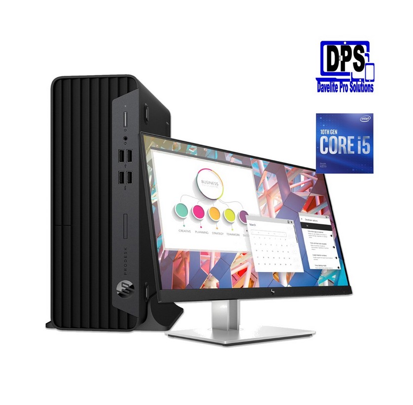 HP ProDesk 400 G7 SFF, Core i5 10th Gen, 8GB RAM, 512GB SSD + HP