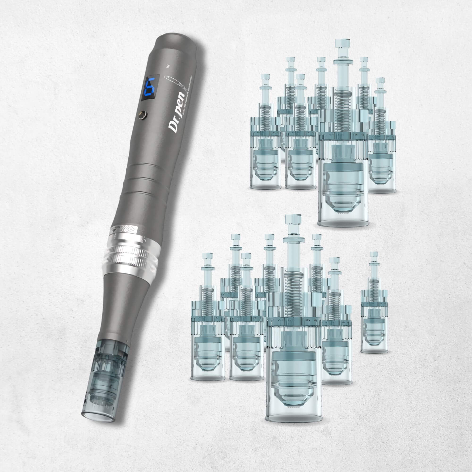 Original Dr. Pen M8 15x Cartridges Bundle - Dr.pen Club