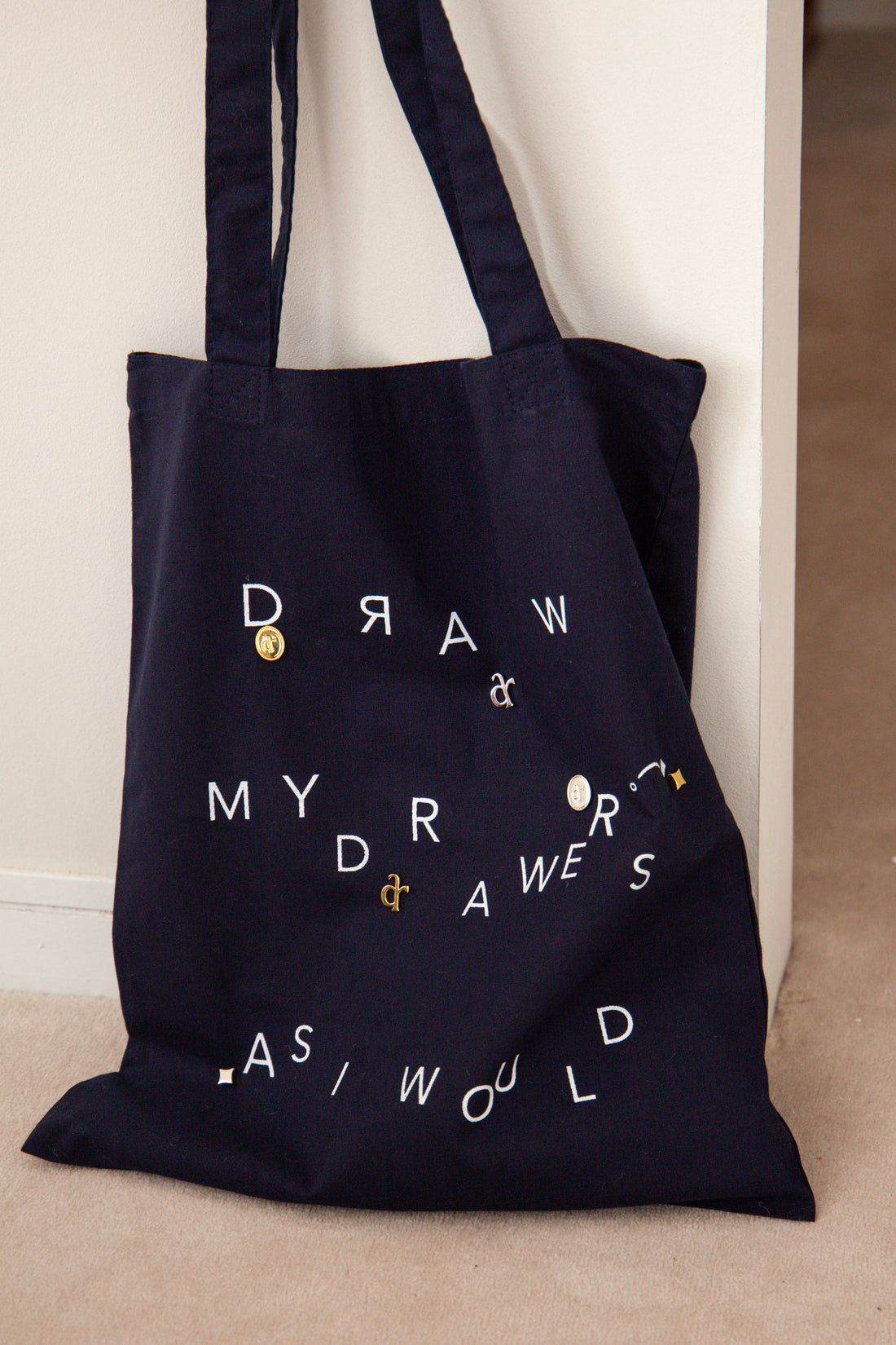 Typewriting Tote Bag – draw
