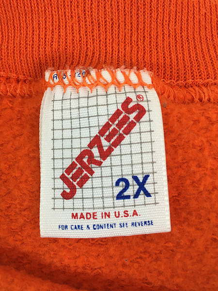 古着 90s USA製 Jerzees 無地 ソリッド ラグラン スウェット