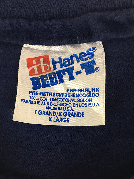 古着 90s USA製 リンゴ アップル フルーツ アート Tシャツ XL 古着