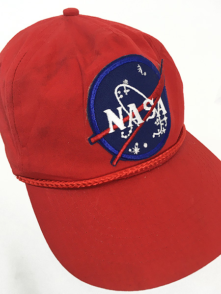 雑貨 古着 80s ARMADILLO BRAND 「NASA」 ワンポイント ロゴ ワッペン