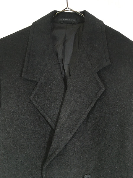 古着 90s London Fog 上質 カシミヤ ウール ダブルブレスト コート